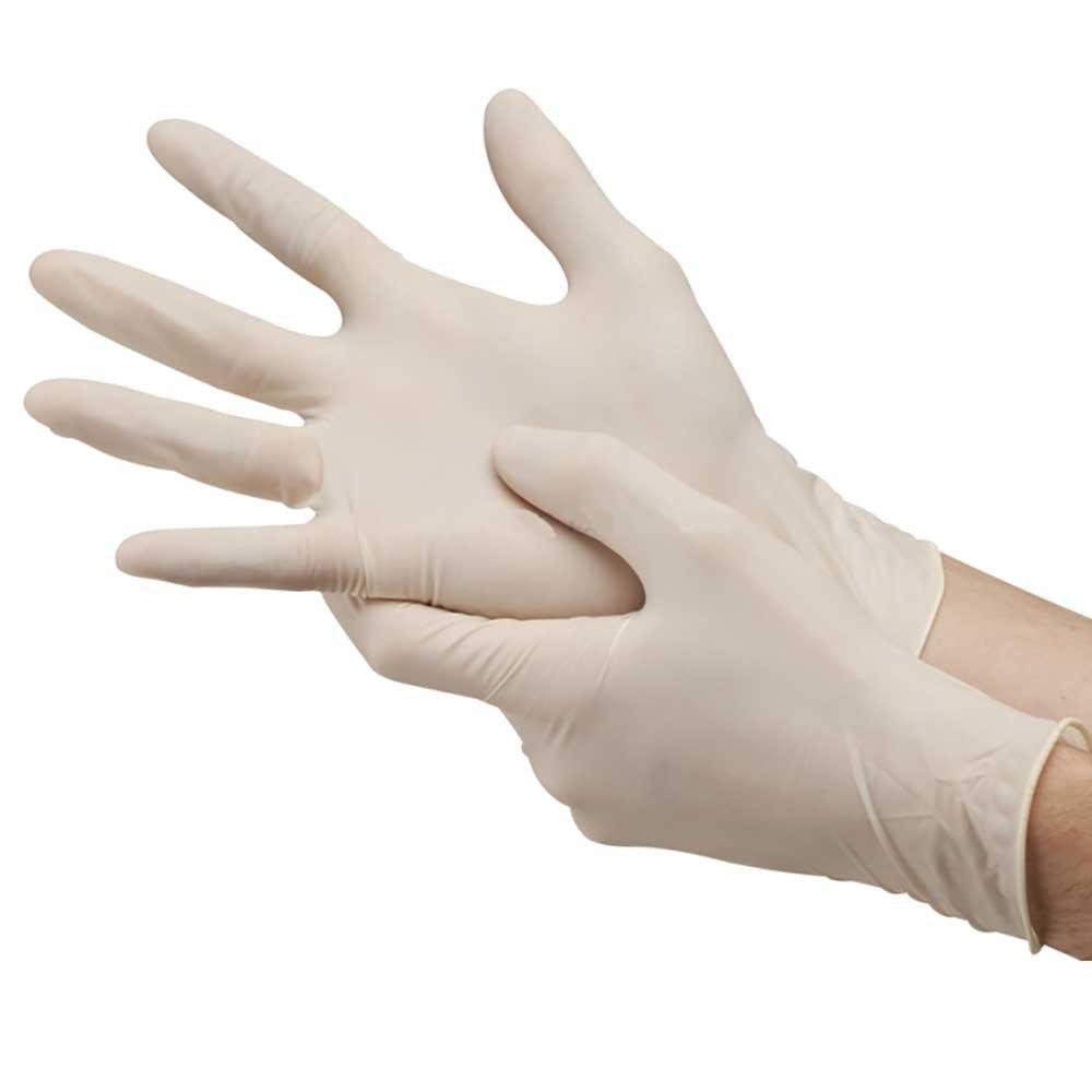 Latex examination gloves - face mask box 50 pieces $7
